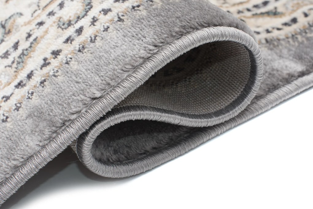 TA Koberec 6956A SIVÁ DUBAJSKÁ CHU Rozmer: 120x170 cm