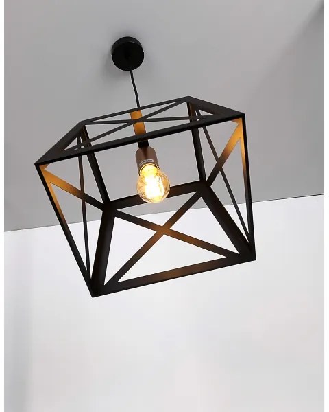 Luster na lanku ORIGAMI 1xE27/40W/230V