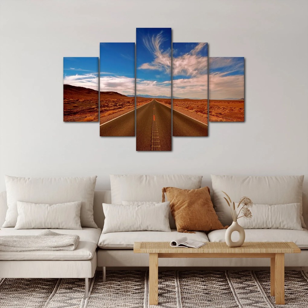 Obraz dlhej cesty (150x105 cm)