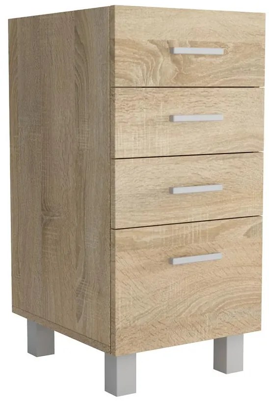 Kuchynská skrinka Lucjan 40D4S