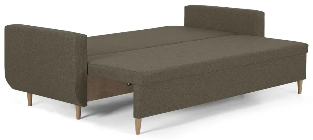 Rozkládací pohovka DORIS Hnědá