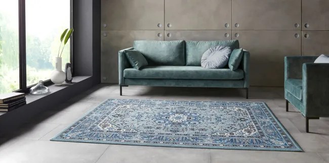 Koberec Hanse Home Mirkan Skazar Isfahan modrý