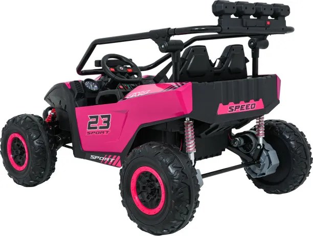 Elektrické autíčko Buggy TURBO 23 ružové