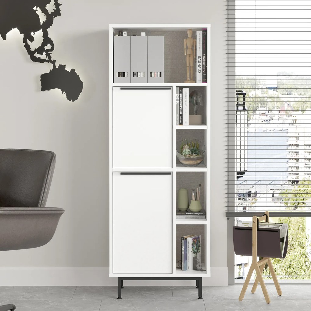 Knižnica Houseland Jade biela