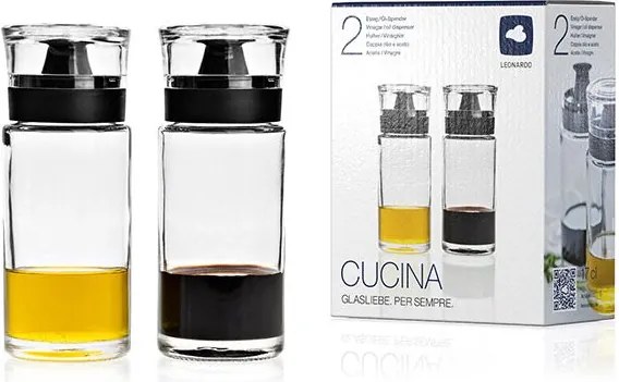 Leonardo CUCINA sada na olej a ocot 170 ml, 2 ks
