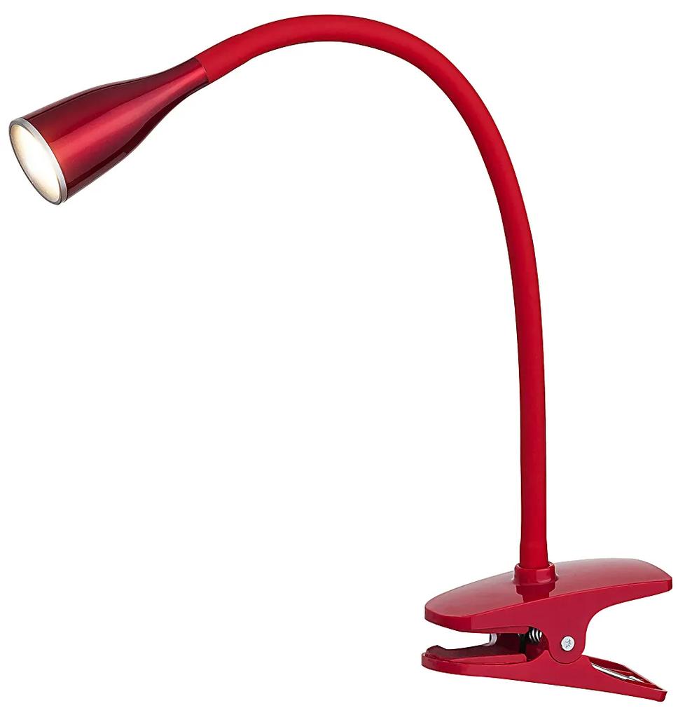 RABALUX Stolová LED lampa JEFF, červená