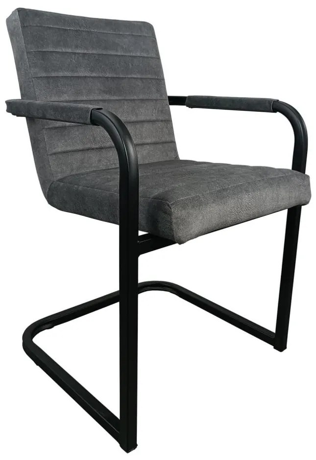 Jedálenská stolička BART sivá