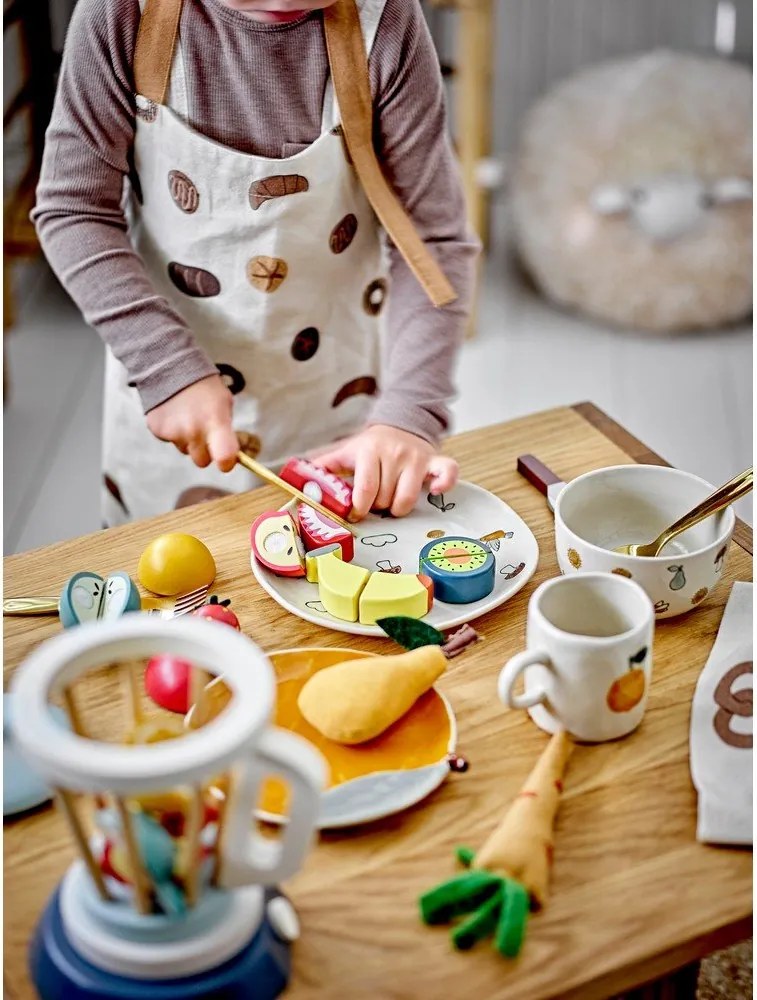 Kameninová detská jedálenská súprava 3 ks Agnes – Bloomingville Mini