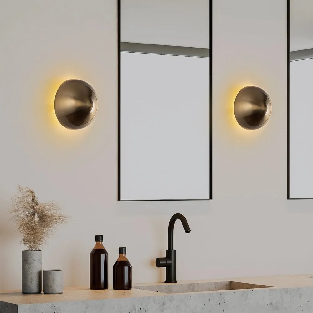 Nástenné svietidlo v bronzovej farbe ø 20 cm Fungal – Opviq lights