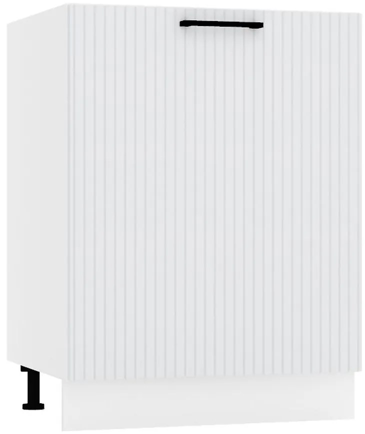 Skrinka do kuchyne  Kate d60pc pl svetlo šedá mat