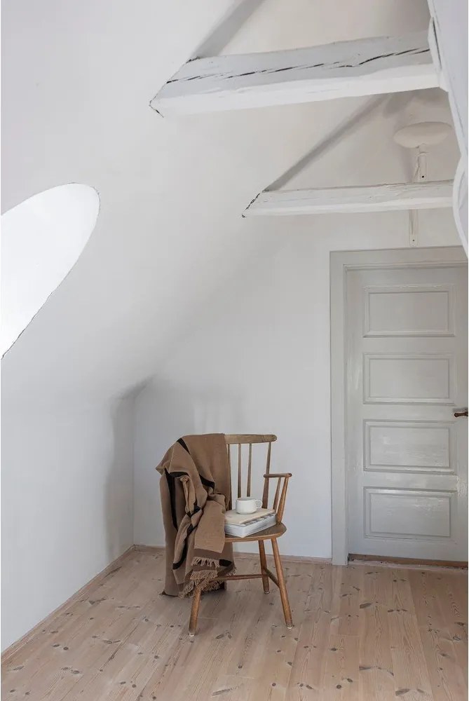 Svetlohnedá deka 130x175 cm Shadow – Mette Ditmer Denmark