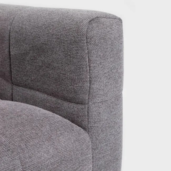 Kreslo BISKOTO sivé 710728