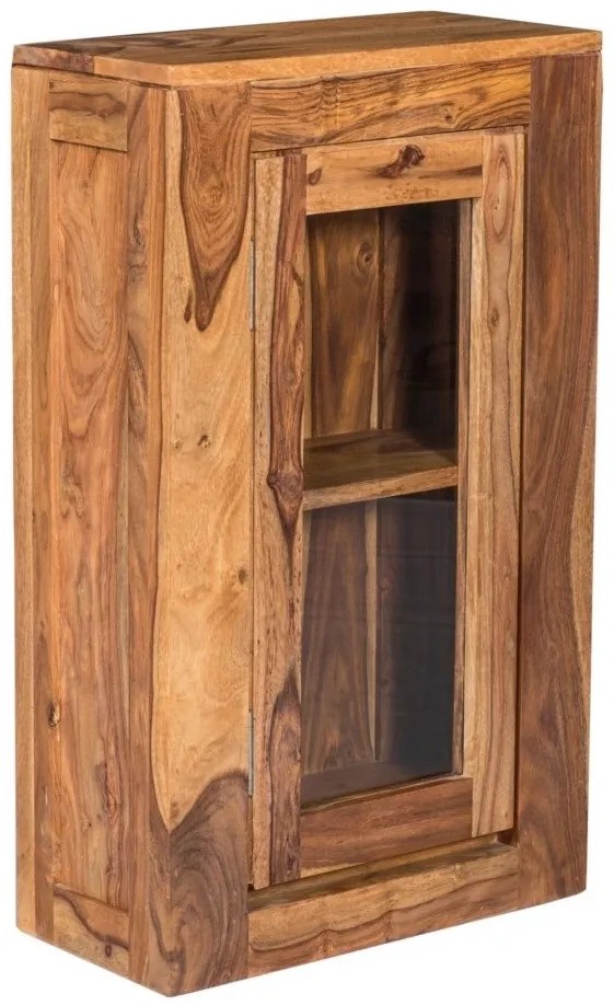 furniture-nabytek.cz - Koupelnová skříňka závěsná 40x60x15 z dřeva palisandr