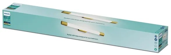 Philips - Kúpeľňové osvetlenie zrkadla ROVER LED/10W/230V IP44 mosadz