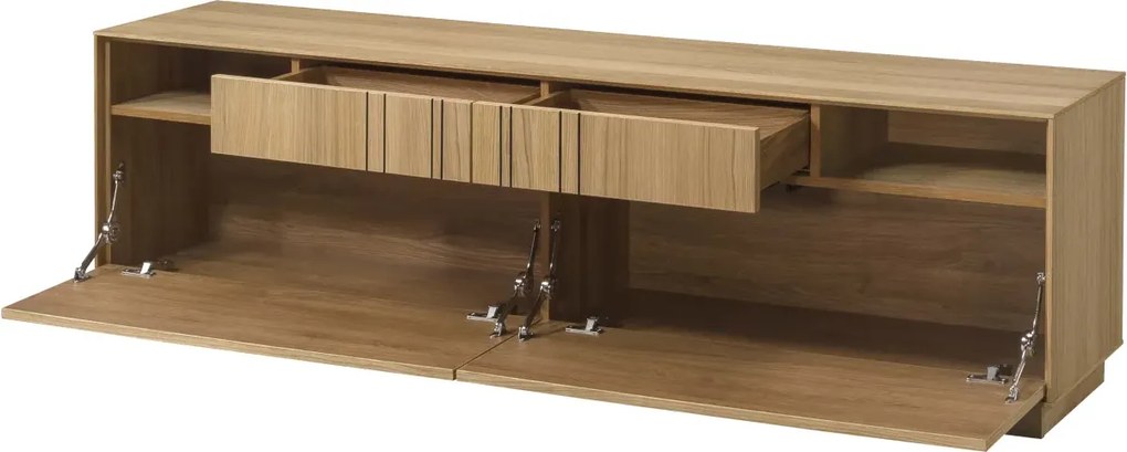 TV stolek s LED osvětlením Join 180 cm dub přírodní