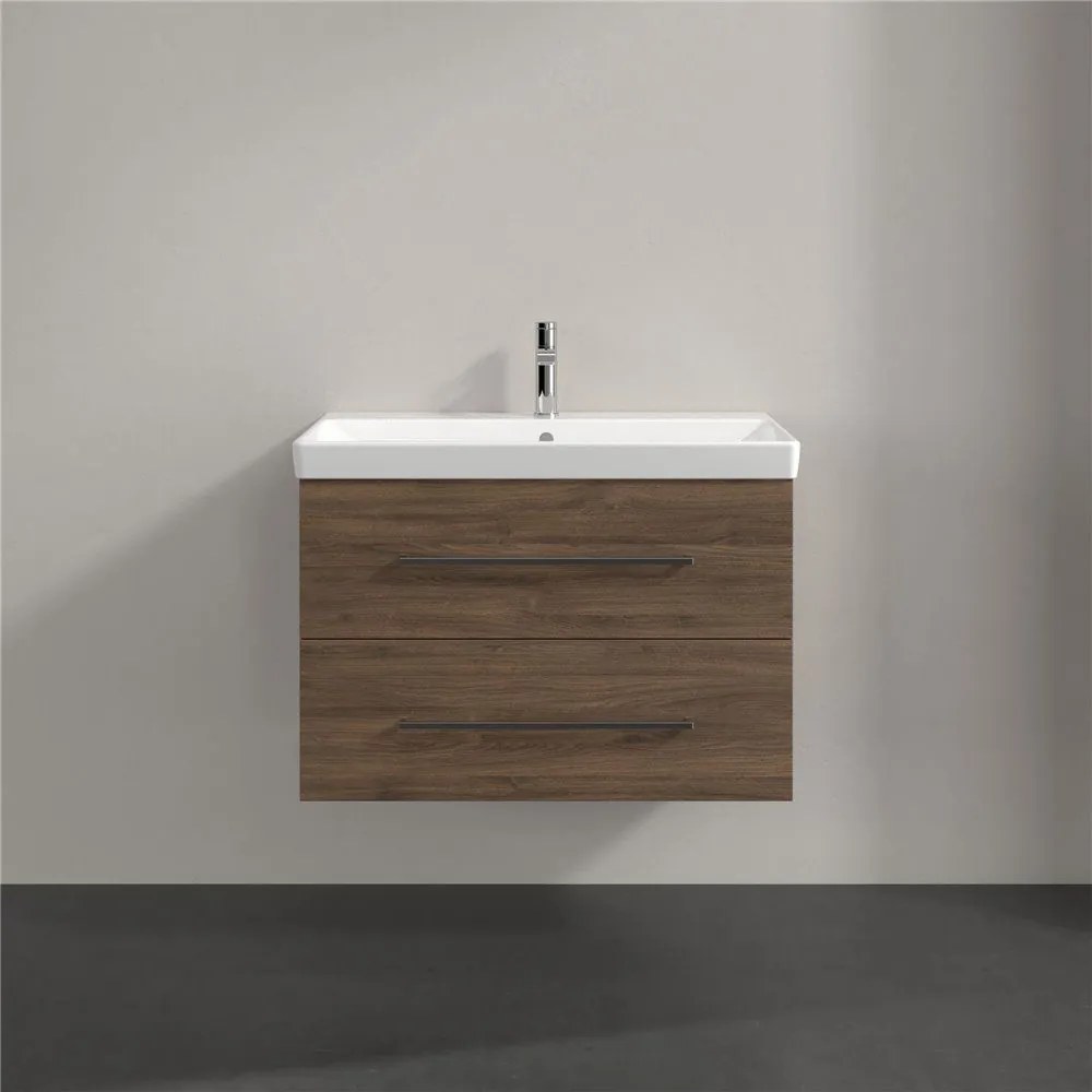 VILLEROY & BOCH Avento závesná skrinka pod umývadlo, 2 zásuvky, 780 x 452 x 514 mm, Arizona Oak, A89100VH