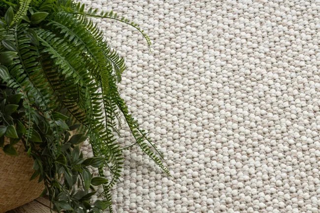 Behúň CASABLANCA LOOP biely / béžový