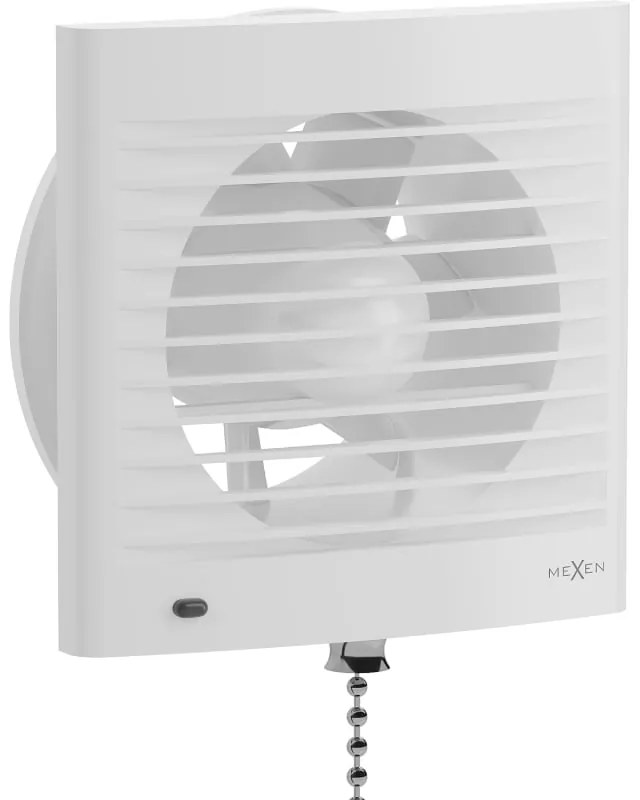 Mexen EXS 120 kúpeľňový ventilátor, káblový spínač, biely - W9604-125K-00