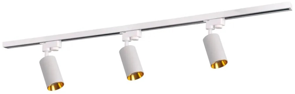 Bodové svietidlo do lištového systému MARIBEL 3xGU10/10W/230V +1 m lištový systém