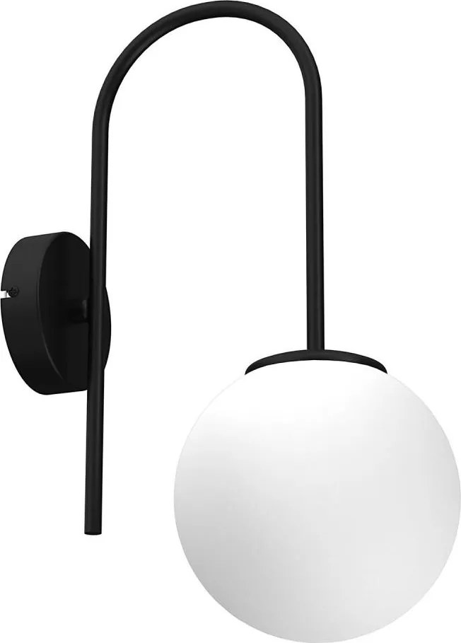 Nástenná lampa CAMBRIDGE 1xE14/60W/230V čierna