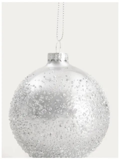 Vianočná dekorácia FJER guľa 754395