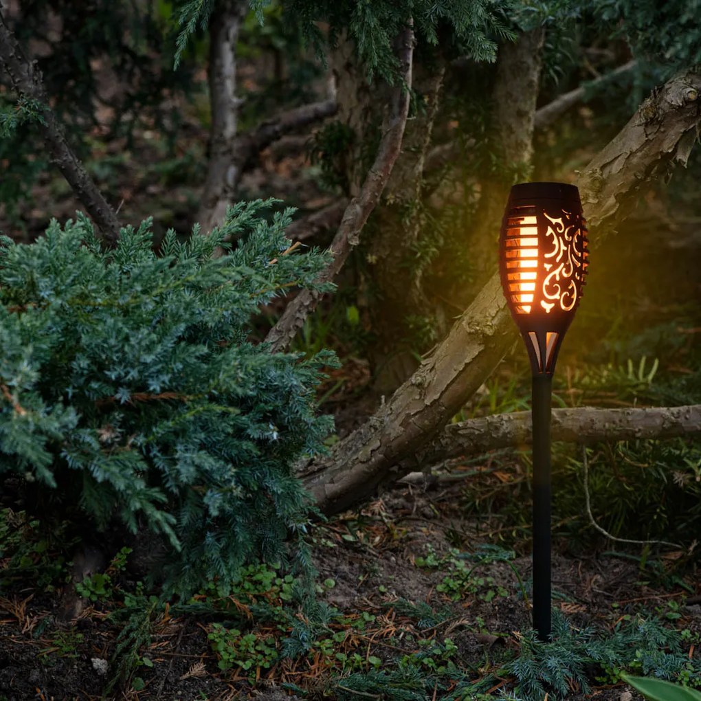 IKO Solárne záhradné svetielka 12LED - 4 kusy