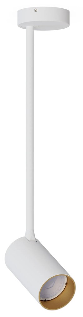 NOWODVORSKI Závesné bodové LED osvetlenie MONO M, 1xGU10, 10W, biele, zlaté