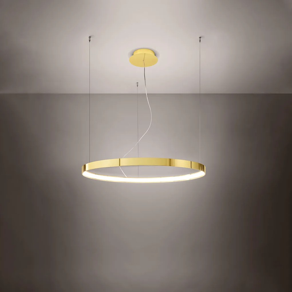 Závesné LED svietidlo Rio 78, 1x LED 50w, 3000k, g