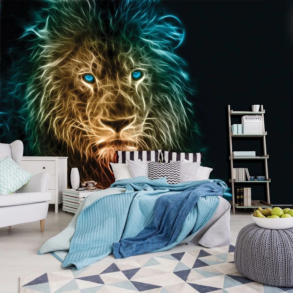 Fototapeta - Abstrakcia leva (254x184 cm)