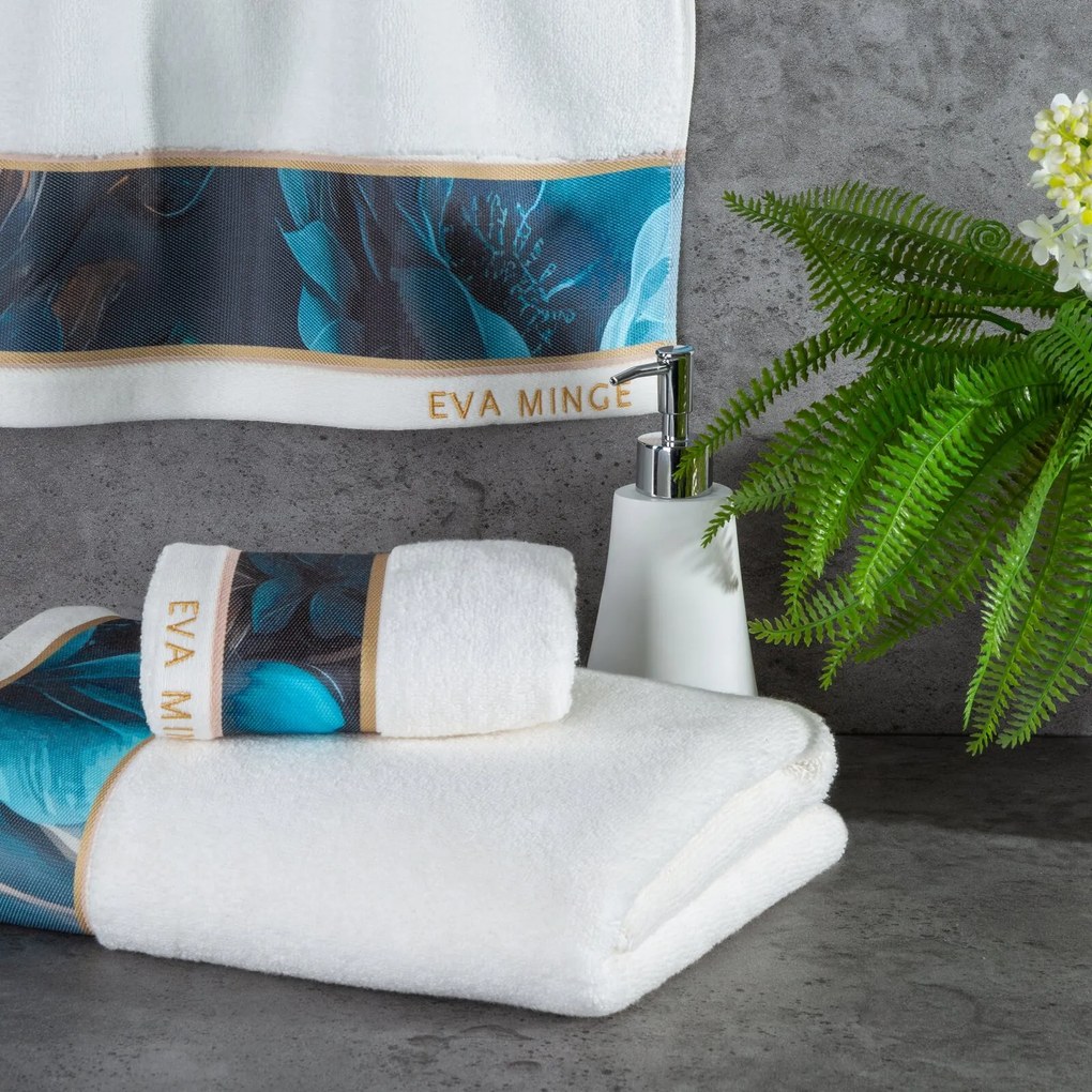 FROTÉ UTERÁK EVA MINGE12 30X50 CM BIELA