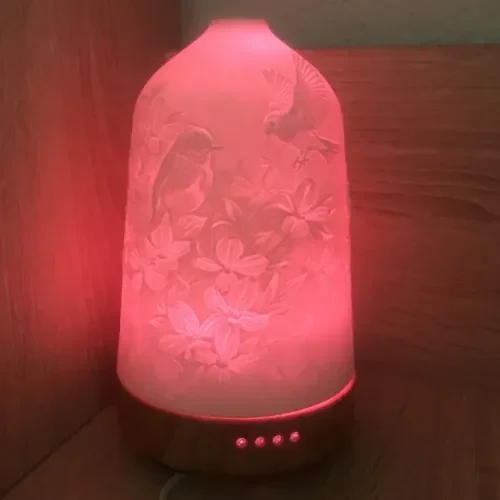 LED aroma difuzér ceramic lampa EDEN+