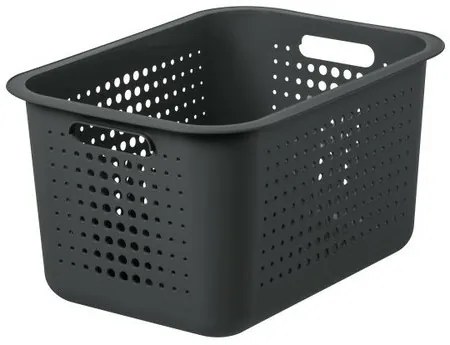 SmartStore Úložný košík Modern, sivá, 37 x 28 x 20 cm, 37 x 28 x 20 cm