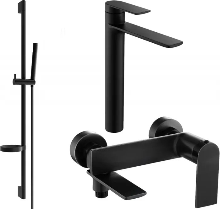 Mexen Zero DS70 vaňová súprava, čierna - 7113DS70-70