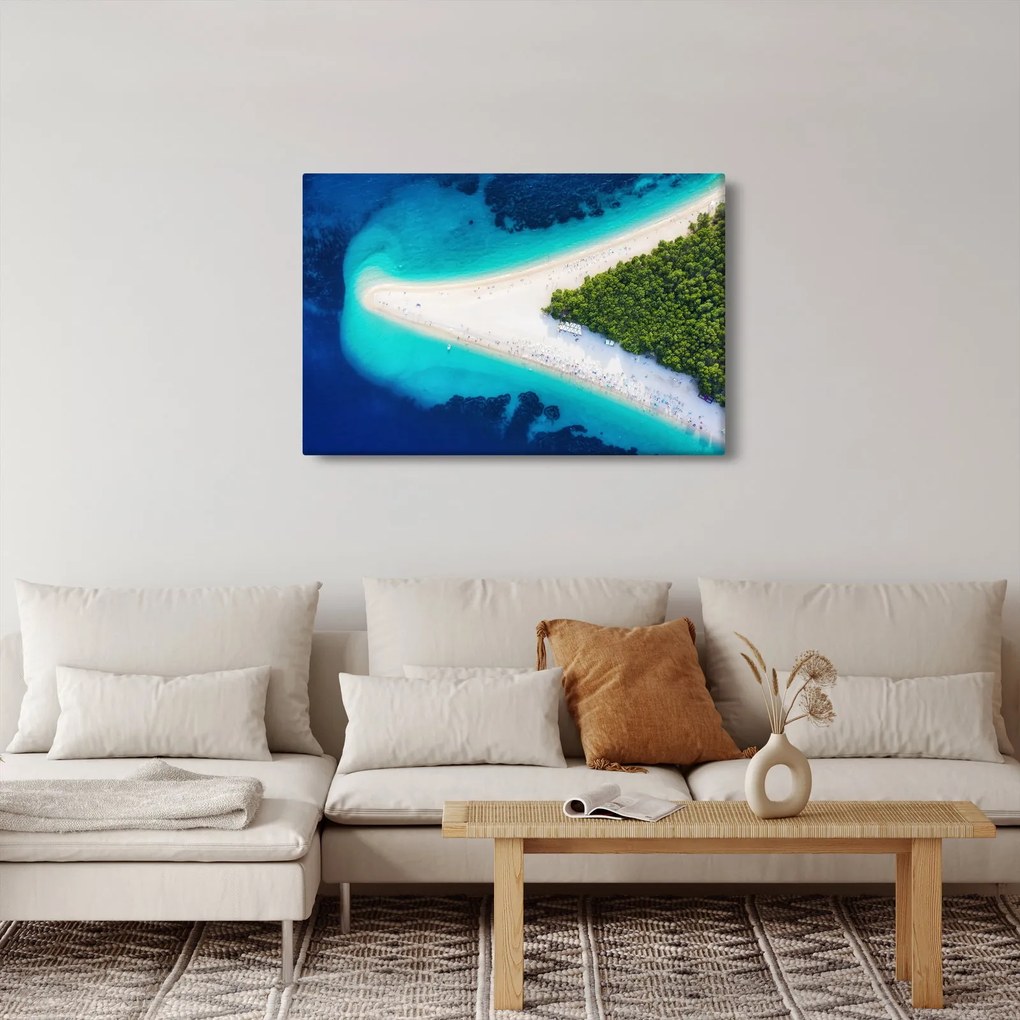 Obraz - Ostrav Hvar, Chorvátsko (90x60 cm)