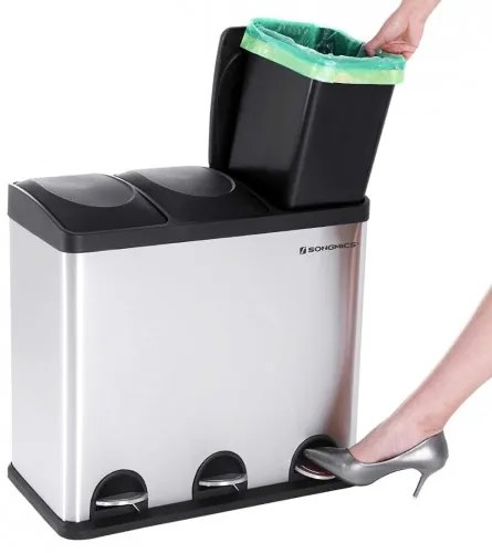 Recyklačný odpadkový kôš SONGMICS LTB54L