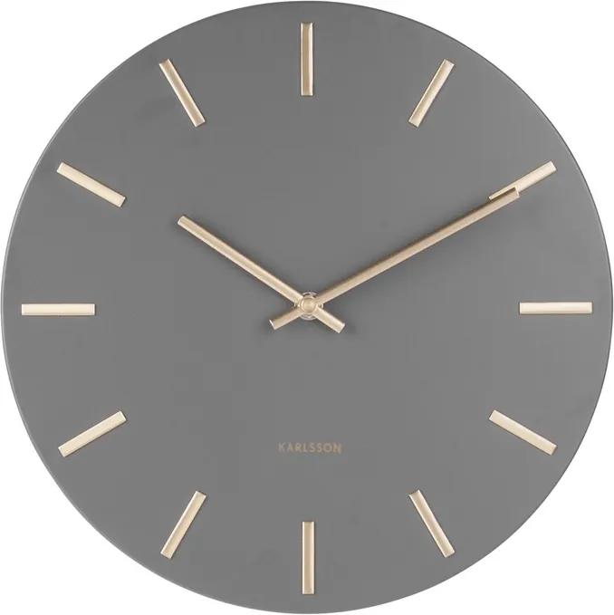 Karlsson Designové nástěnné hodiny KA5716GR