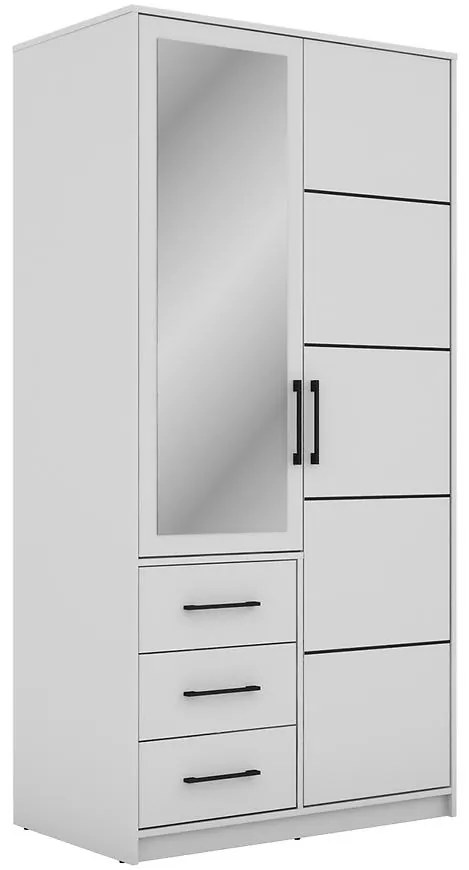 Skriňa Bollate 2 Biela