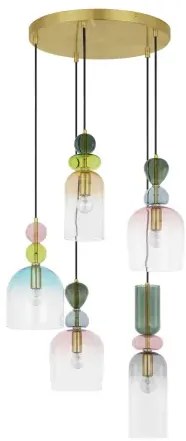 Retro luster Murano 51.7 Farebné