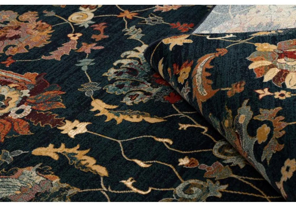 Vlnený kusový koberec Latica modrý 170x235cm