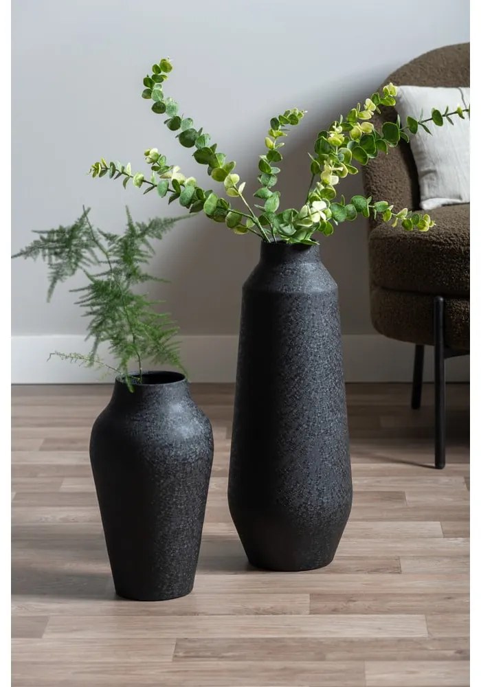 Čierna vysoká váza (výška 49,5 cm) Boaz – PT LIVING