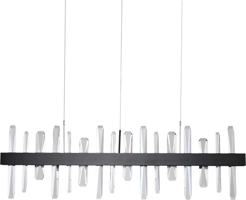 Závesná lampa Arctic LED čierna