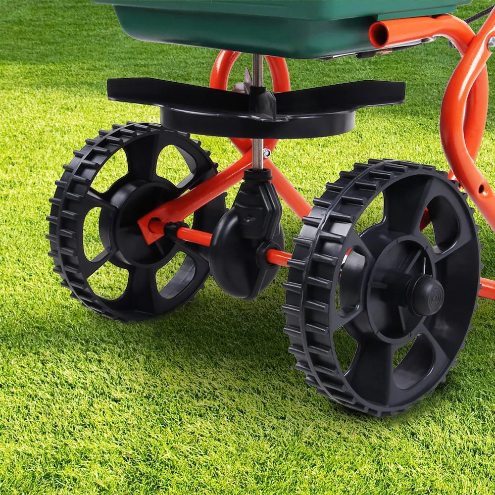 Posypový vozík SEED, 25l, zelená/oranžová Gardebruk