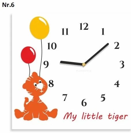 Detské hodiny My Little Tiger Modrá