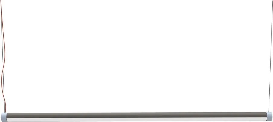 Sivé LED závesné svietidlo so stmievačom Interplay – Hübsch