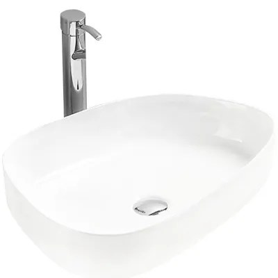 Mexen Chiara umývadlo, 55x40 cm, biela, 21585400