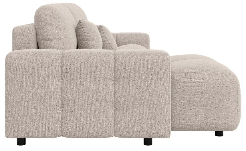 Béžová rozkladacia rohová pohovka (variabilná) Luki – Ropez