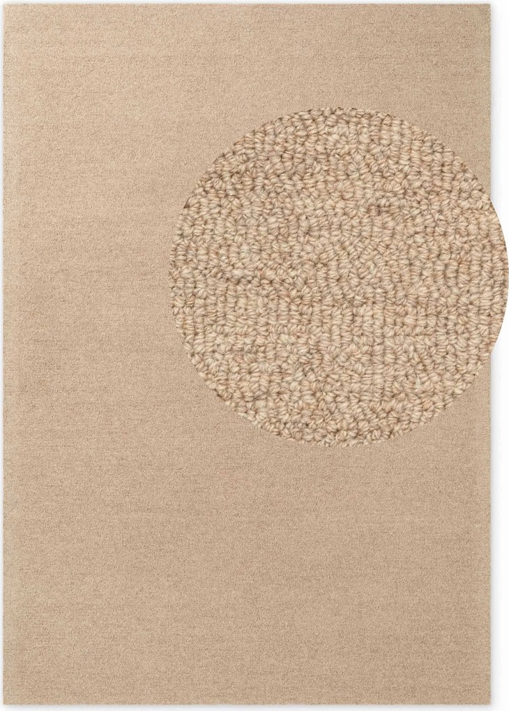 ELLE Decoration, Kusový koberec Puristic Knots 106320 Beige z kolekce Elle, 140x200, béžová, obývacia izba