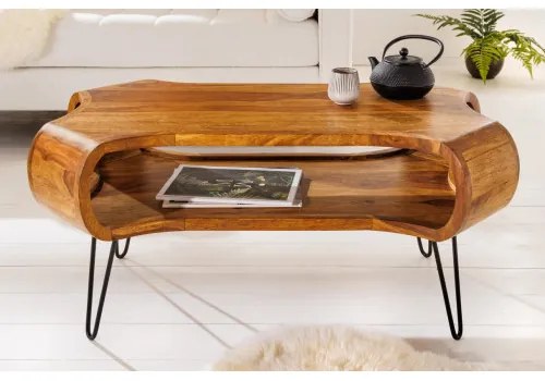 Konferenčný stôl Organic 43073 100x60cm Drevo Palisander - Komfort-nábytok