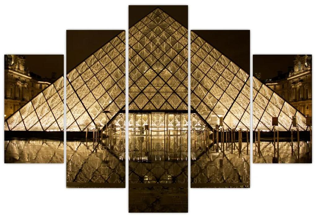 Obraz Louvre (150x105 cm)