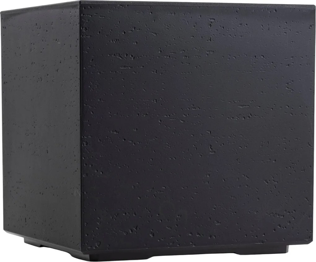 Květináč na kolečkách BETONIQUE 40x40 cm beton černý